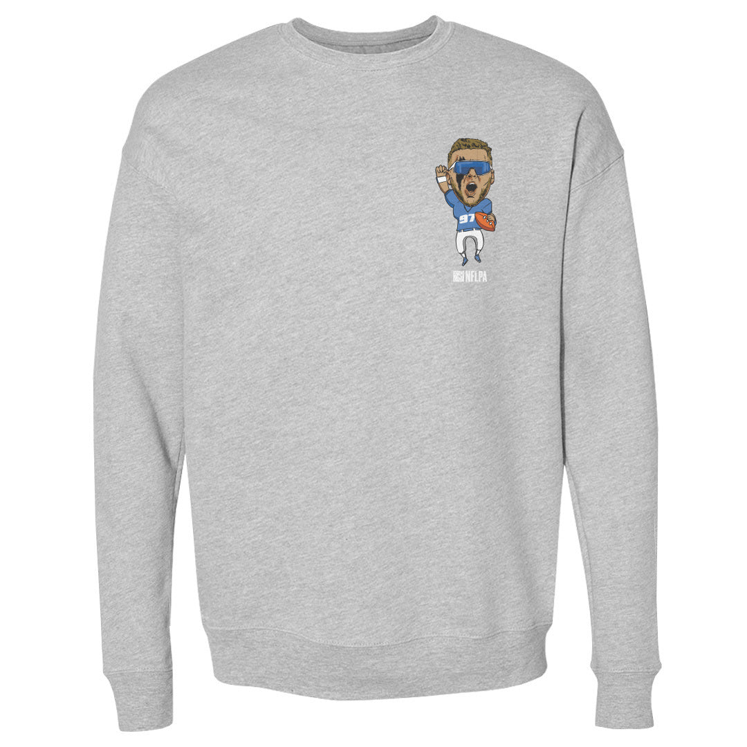 Aidan Hutchinson Men's Crewneck Sweatshirt | 500 LEVEL