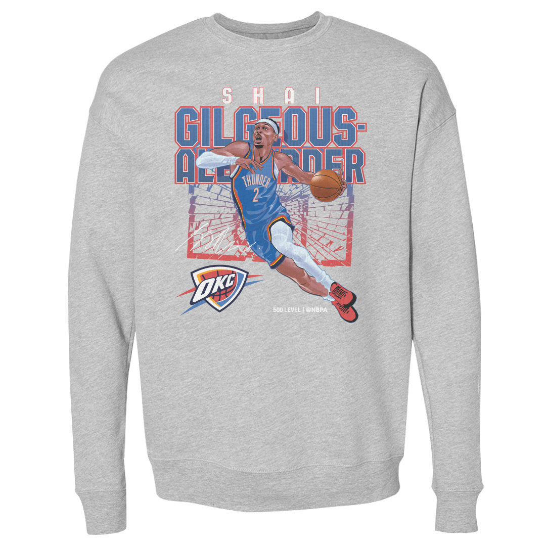 Shai Gilgeous-Alexander Men's Crewneck Sweatshirt | 500 LEVEL