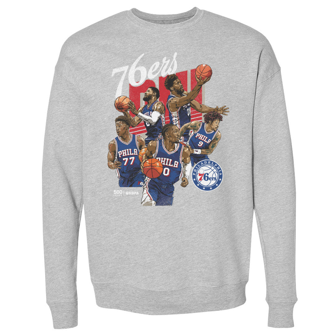Philadelphia 76ers Men's Crewneck Sweatshirt | 500 LEVEL