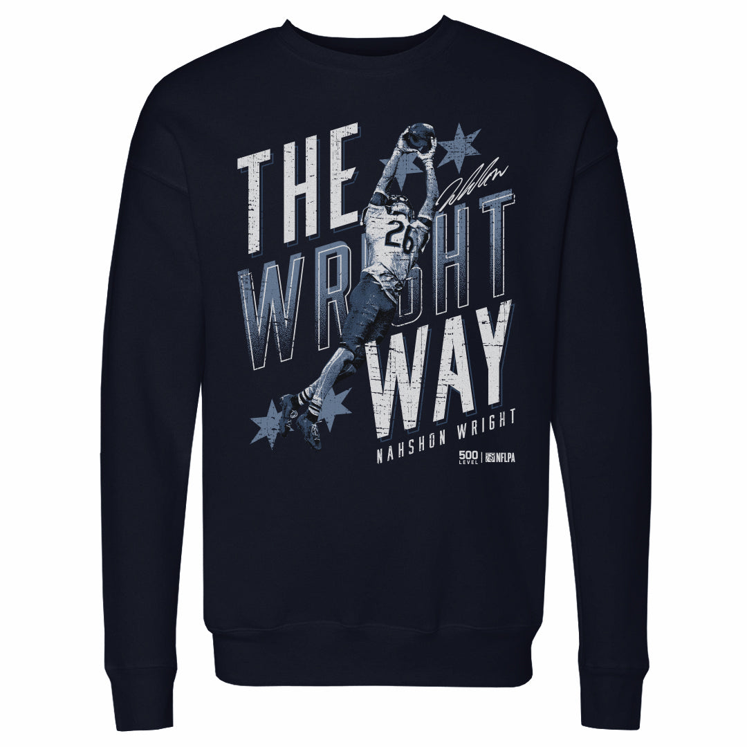 Nahshon Wright Men's Crewneck Sweatshirt | 500 LEVEL