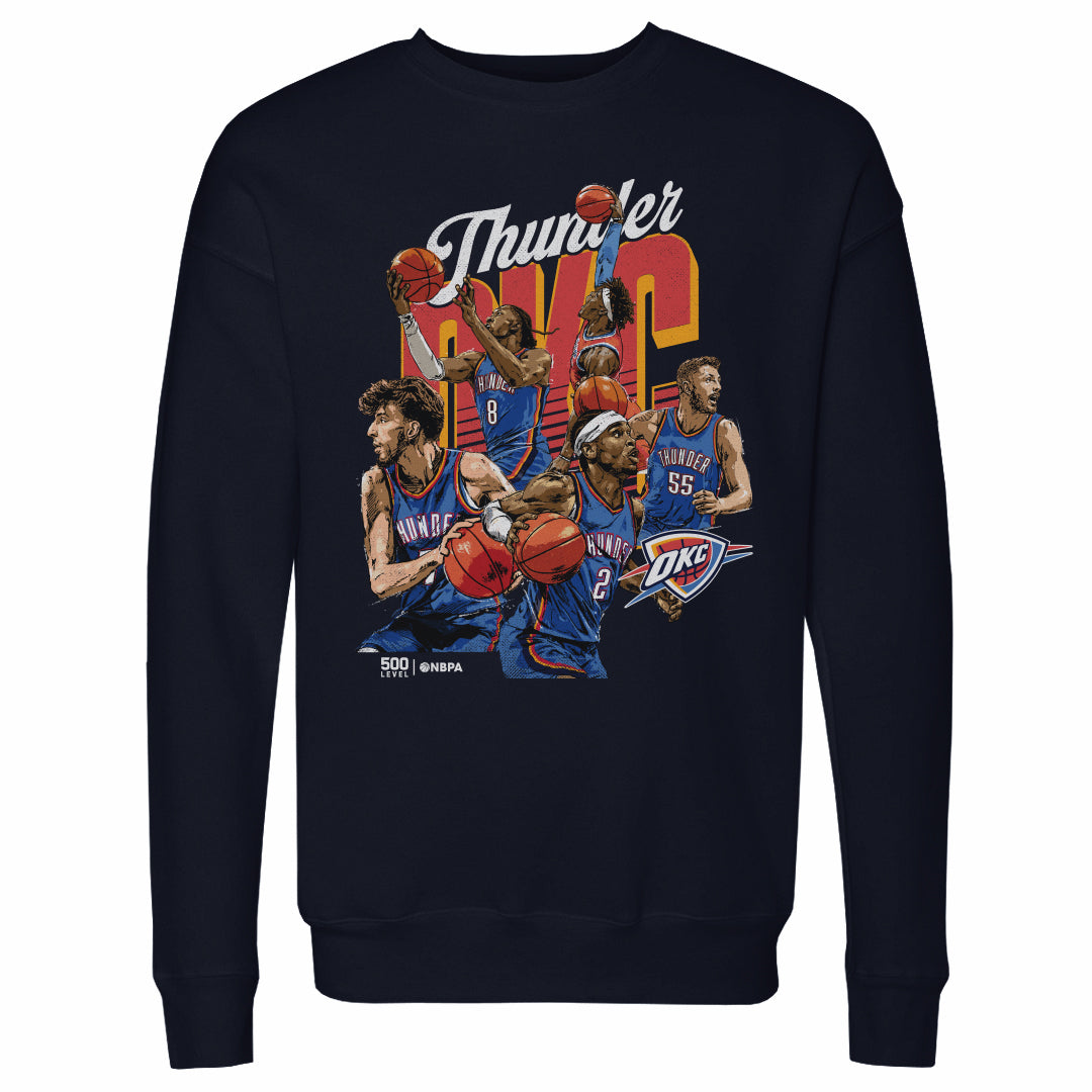 Oklahoma City Thunder Men's Crewneck Sweatshirt | 500 LEVEL