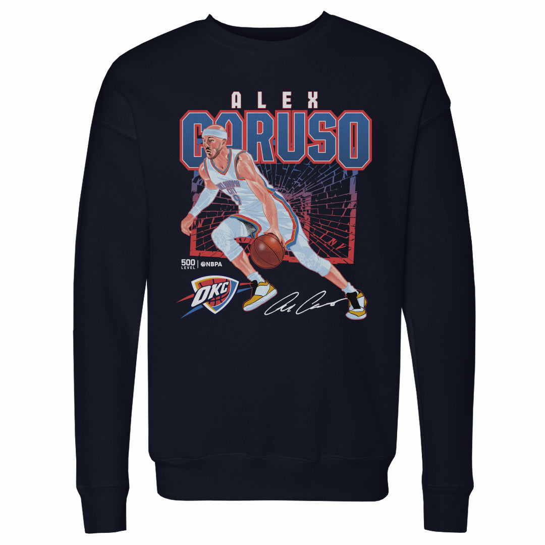 Alex Caruso Men's Crewneck Sweatshirt | 500 LEVEL