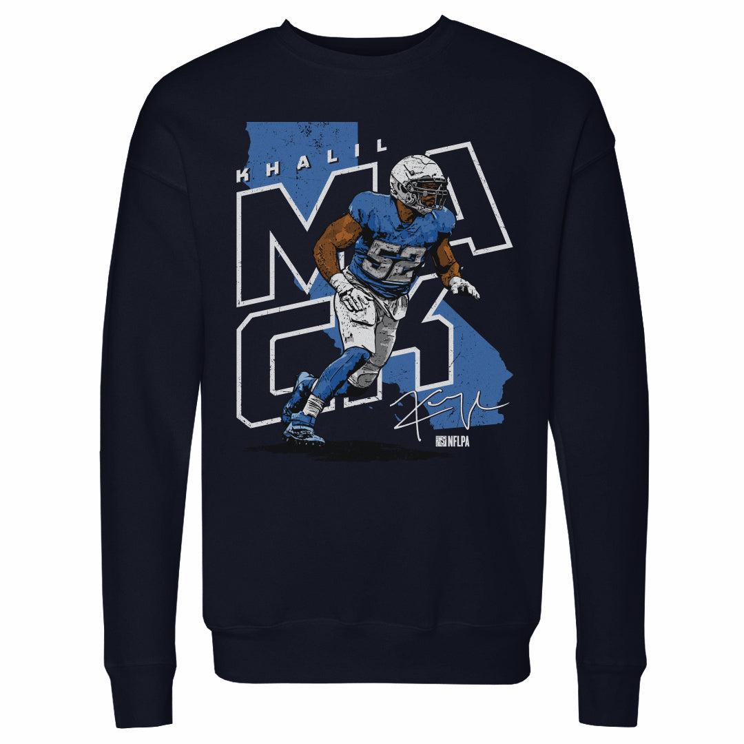 Khalil Mack Men's Crewneck Sweatshirt | 500 LEVEL