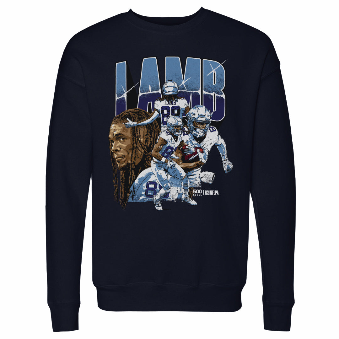 CeeDee Lamb Men's Crewneck Sweatshirt | 500 LEVEL