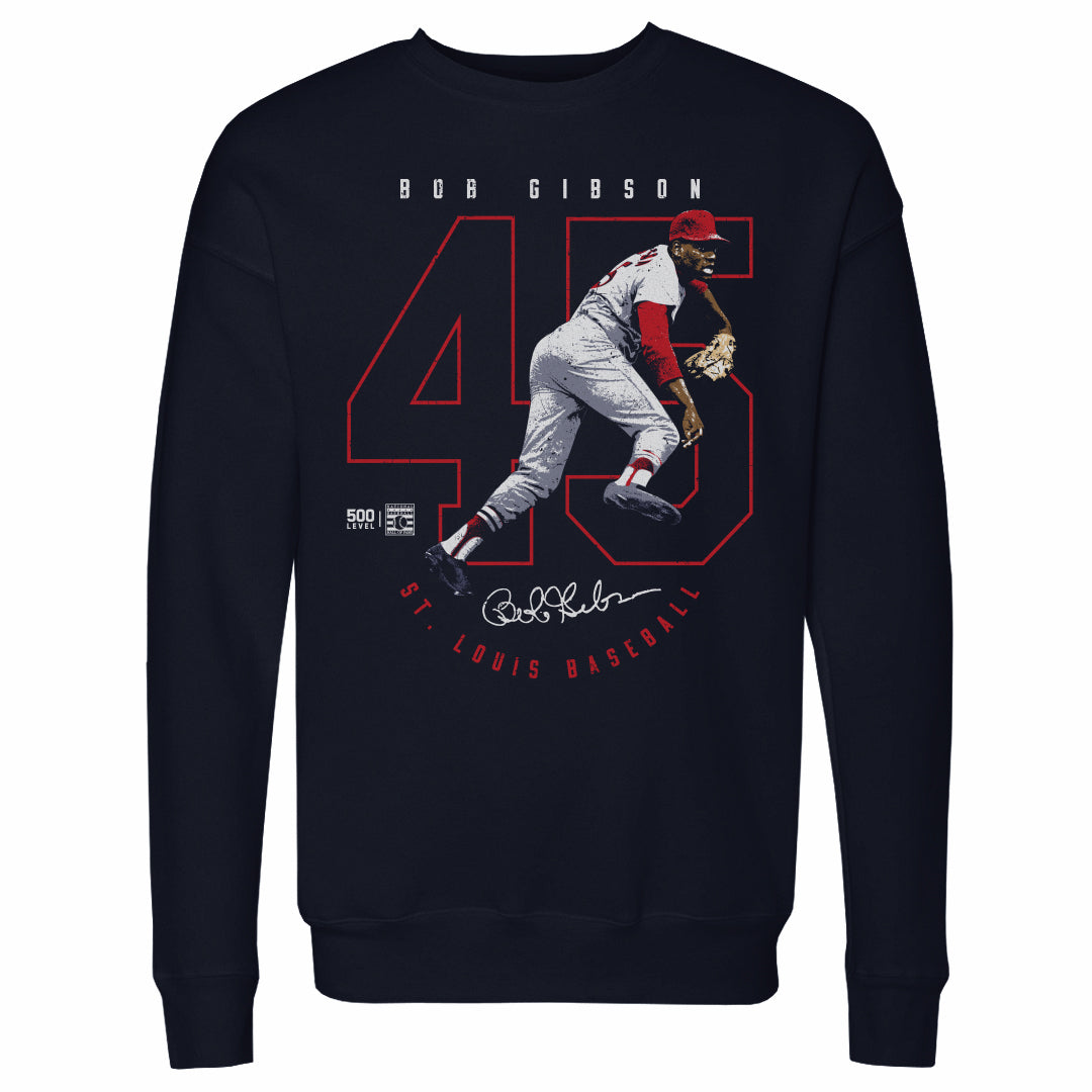 Bob Gibson Men's Crewneck Sweatshirt | 500 LEVEL