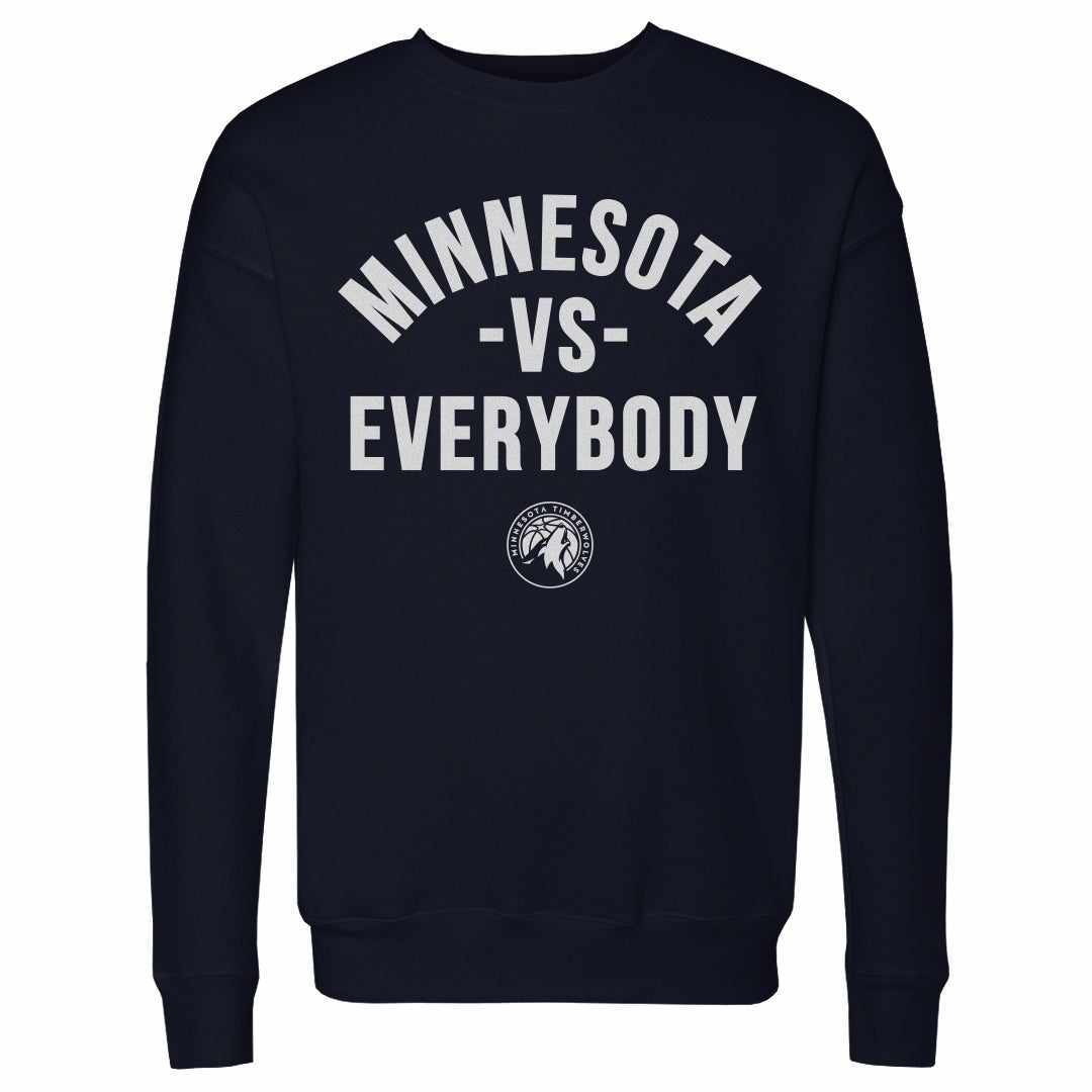 Minnesota Timberwolves Men's Crewneck Sweatshirt | 500 LEVEL