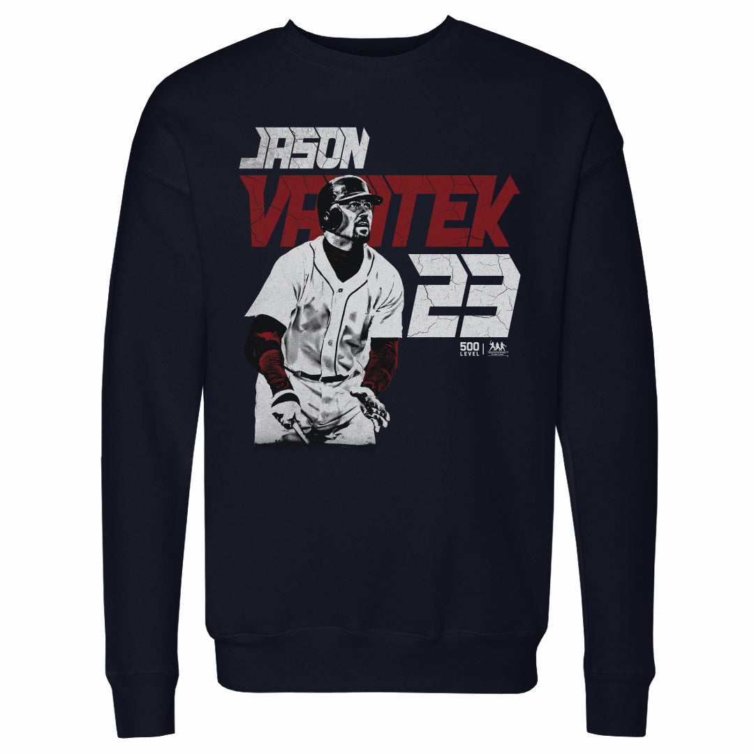 Jason Varitek Men's Crewneck Sweatshirt | 500 LEVEL