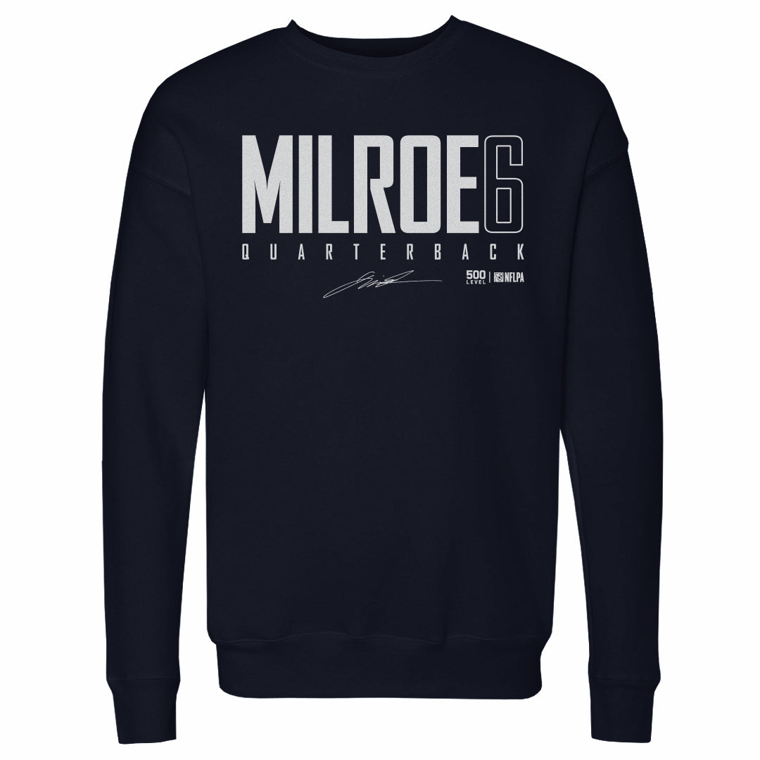 Jalen Milroe Men's Crewneck Sweatshirt | 500 LEVEL
