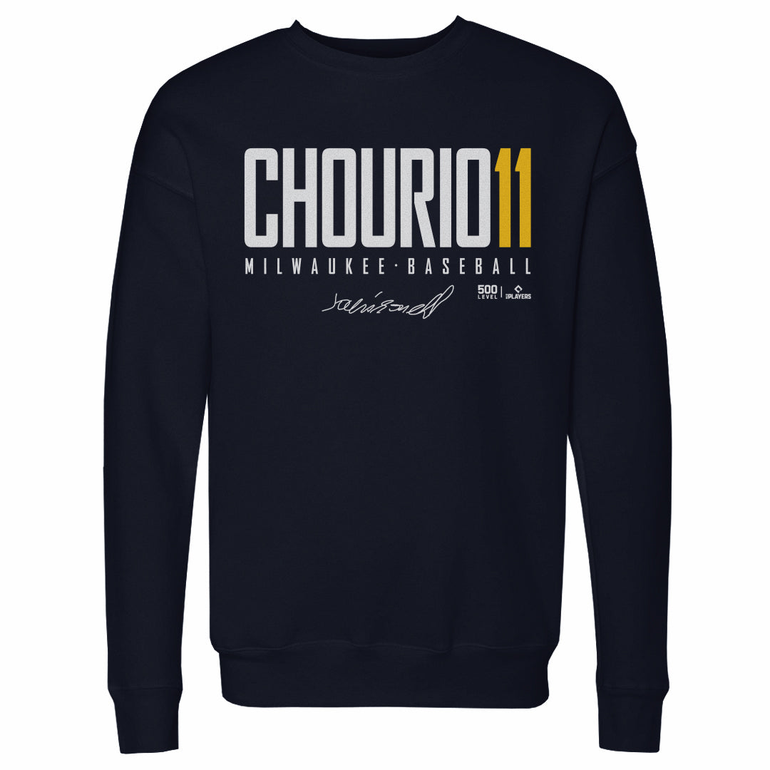 Jackson Chourio Men's Crewneck Sweatshirt | 500 LEVEL