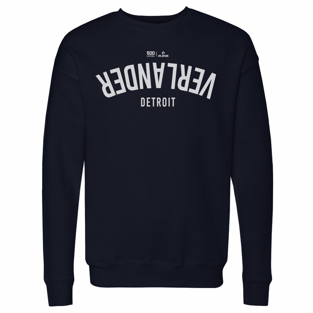 Justin Verlander Men's Crewneck Sweatshirt | 500 LEVEL