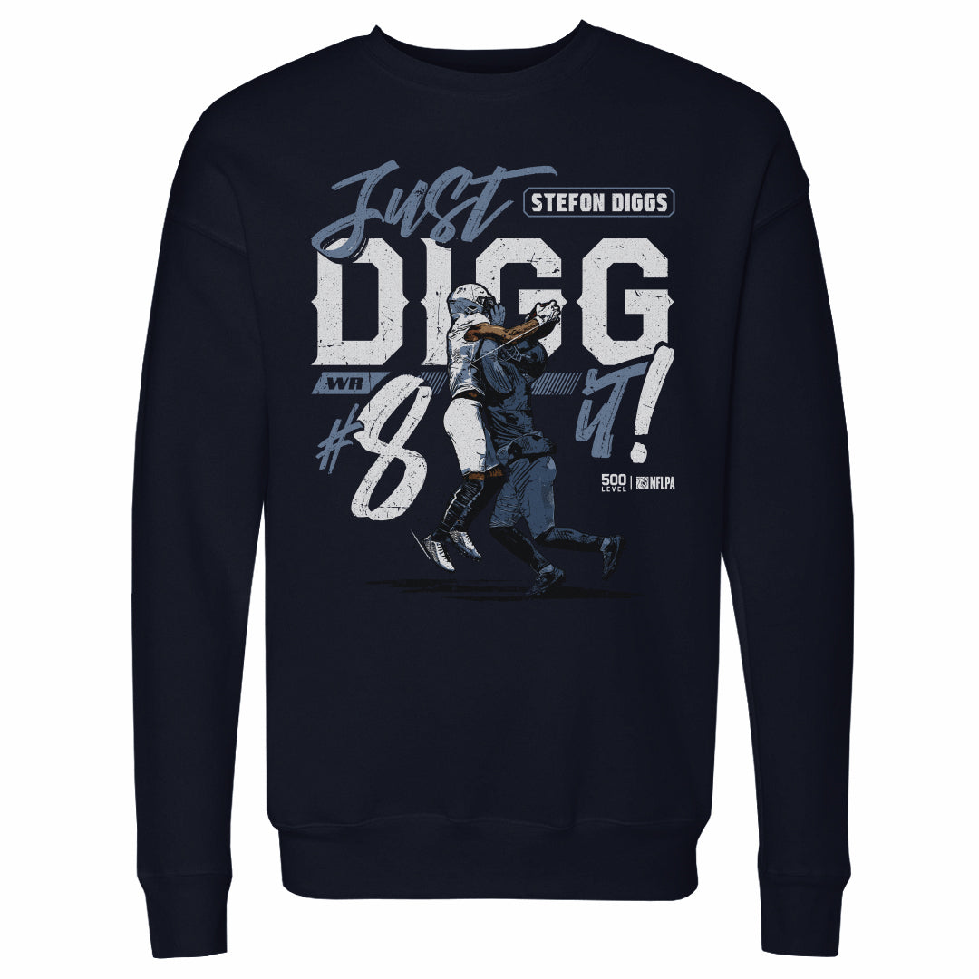 Stefon Diggs Men's Crewneck Sweatshirt | 500 LEVEL