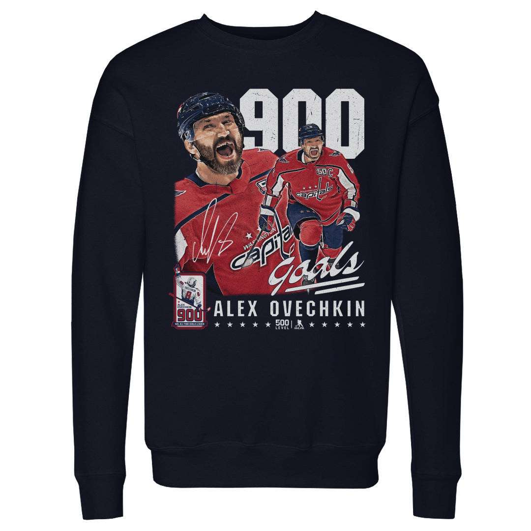 Alex Ovechkin Men's Crewneck Sweatshirt | 500 LEVEL