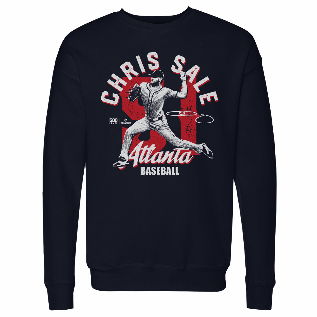 Chris Sale Men's Crewneck Sweatshirt | 500 LEVEL