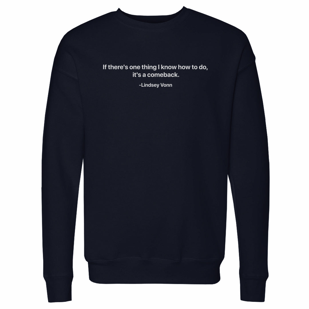 Lindsey Vonn Men's Crewneck Sweatshirt | 500 LEVEL