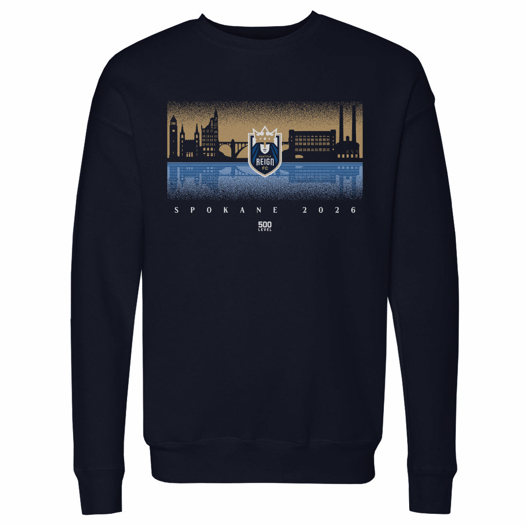 Seattle Reign FC Men's Crewneck Sweatshirt | 500 LEVEL