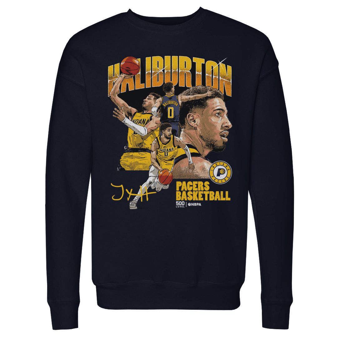 Tyrese Haliburton Men's Crewneck Sweatshirt | 500 LEVEL