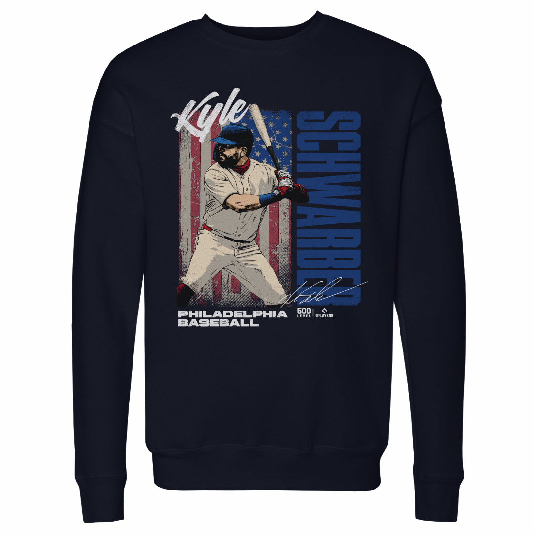 Kyle Schwarber Men's Crewneck Sweatshirt | 500 LEVEL