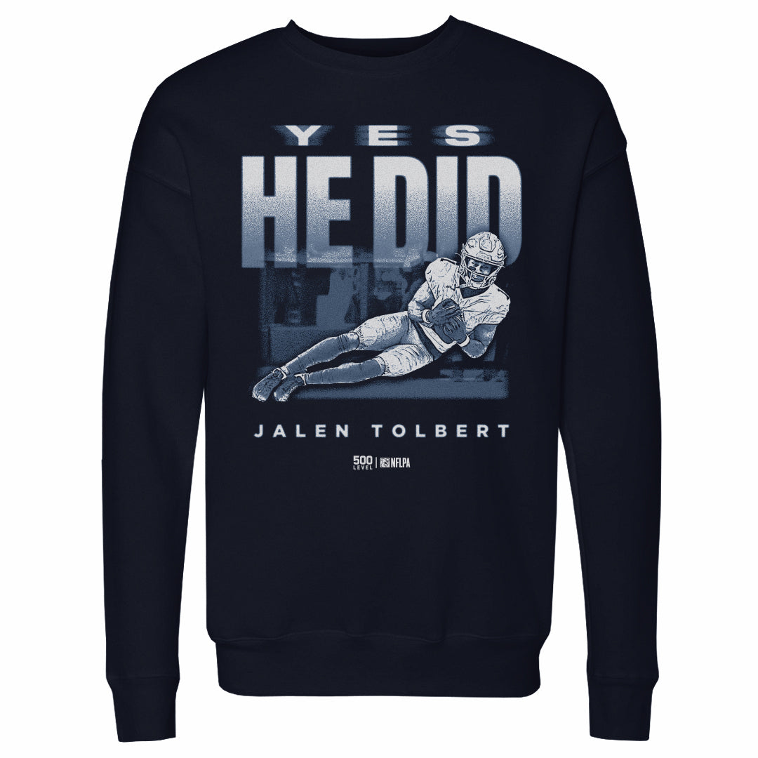 Jalen Tolbert Men's Crewneck Sweatshirt | 500 LEVEL