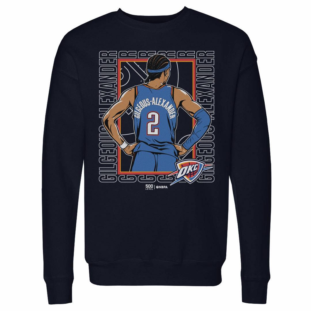 Shai Gilgeous-Alexander Men's Crewneck Sweatshirt | 500 LEVEL