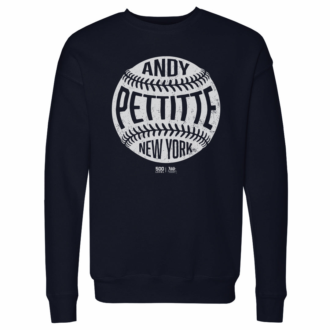 Andy Pettitte Men's Crewneck Sweatshirt | 500 LEVEL