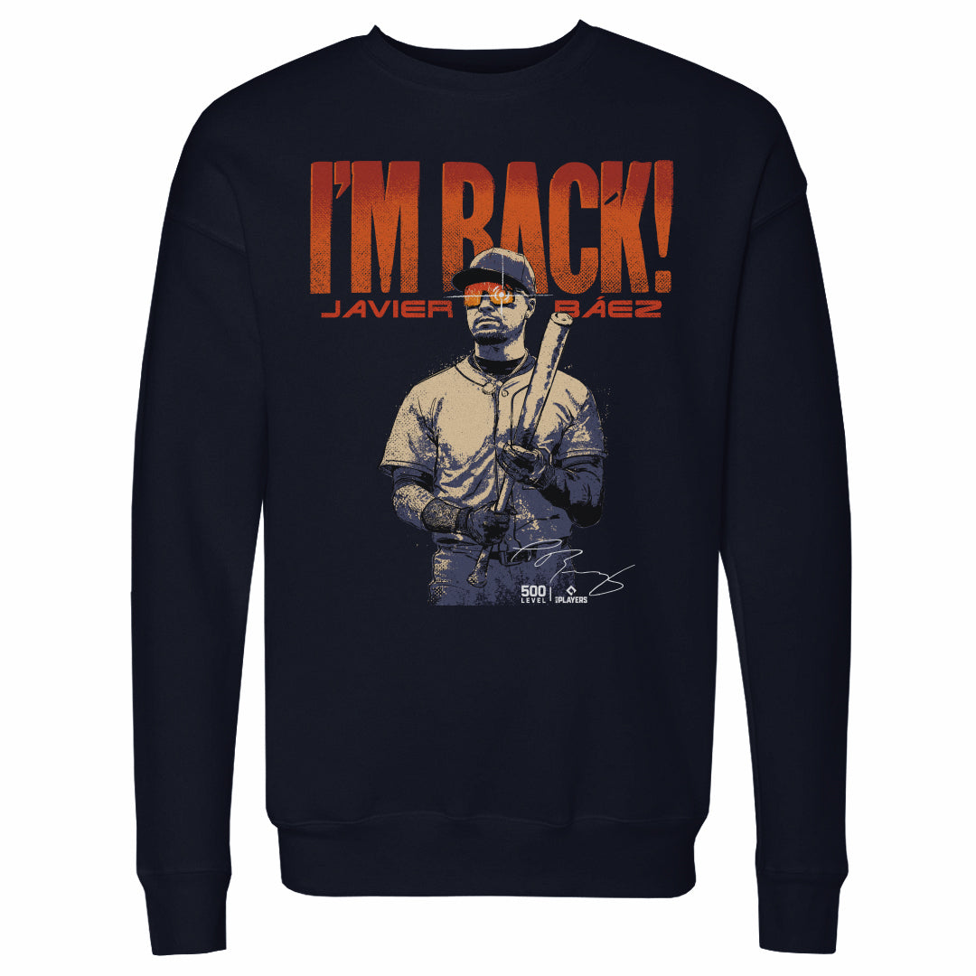 Javier Baez Men's Crewneck Sweatshirt | 500 LEVEL