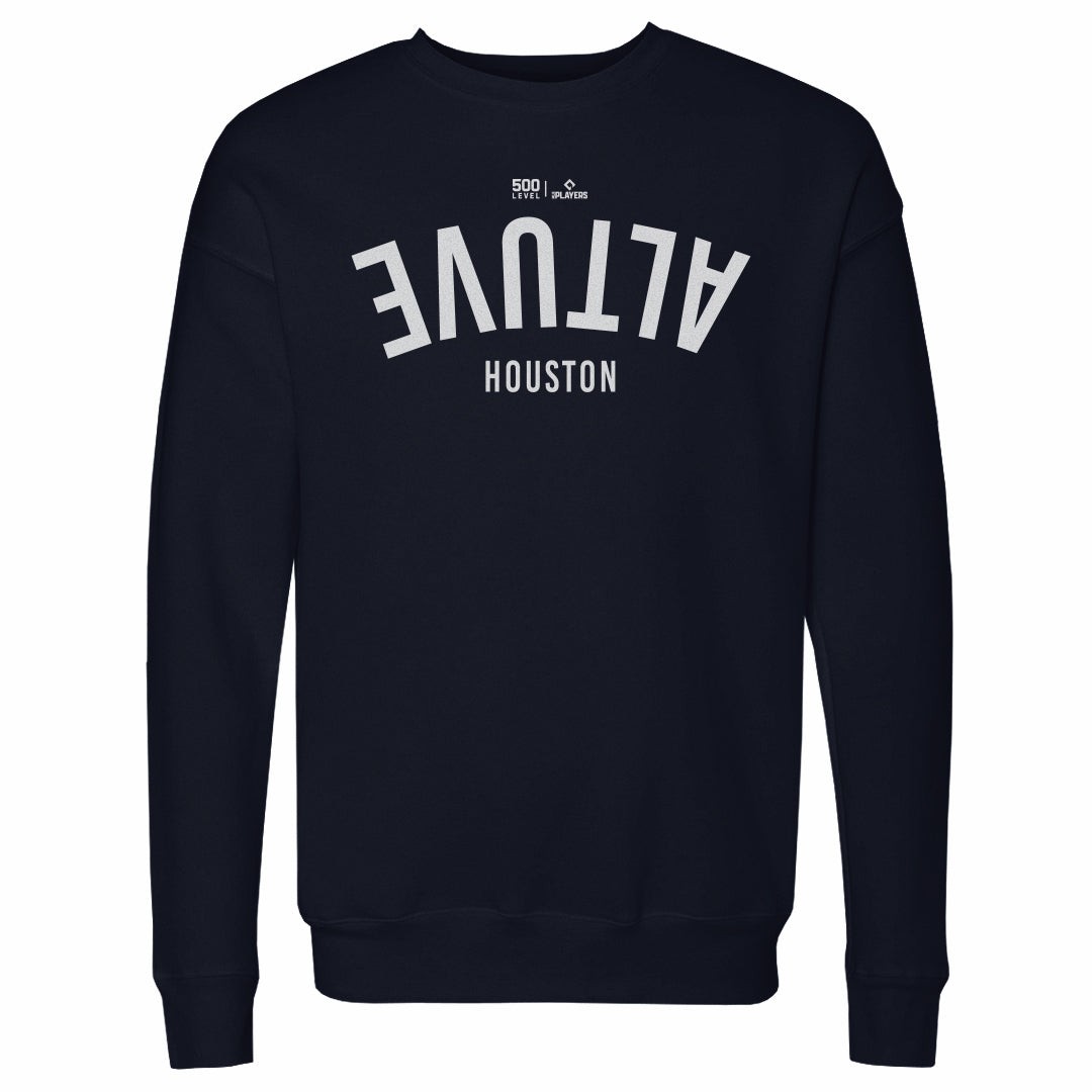 Jose Altuve Men's Crewneck Sweatshirt | 500 LEVEL