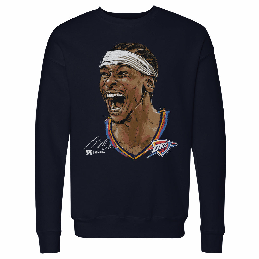 Shai Gilgeous-Alexander Men's Crewneck Sweatshirt | 500 LEVEL