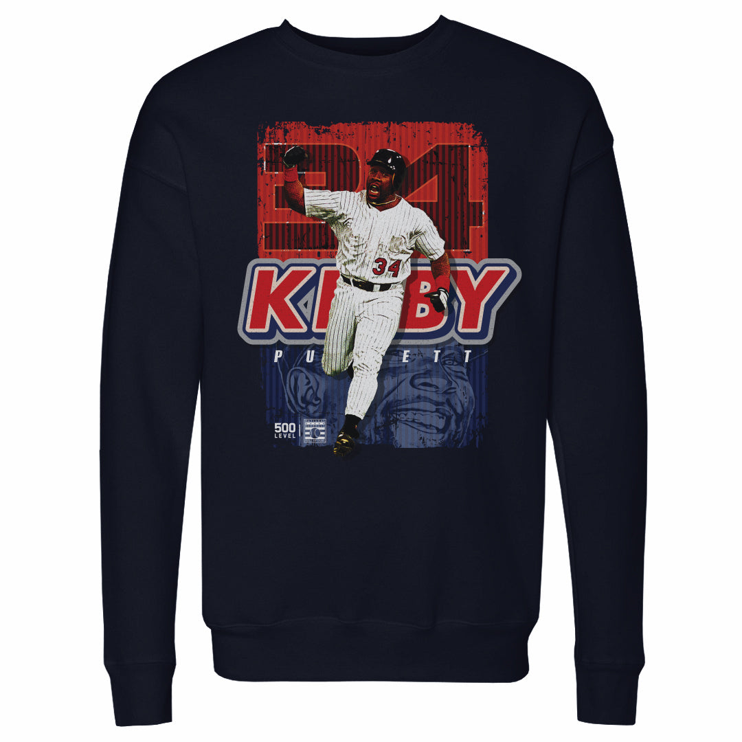 Kirby Puckett Men's Crewneck Sweatshirt | 500 LEVEL