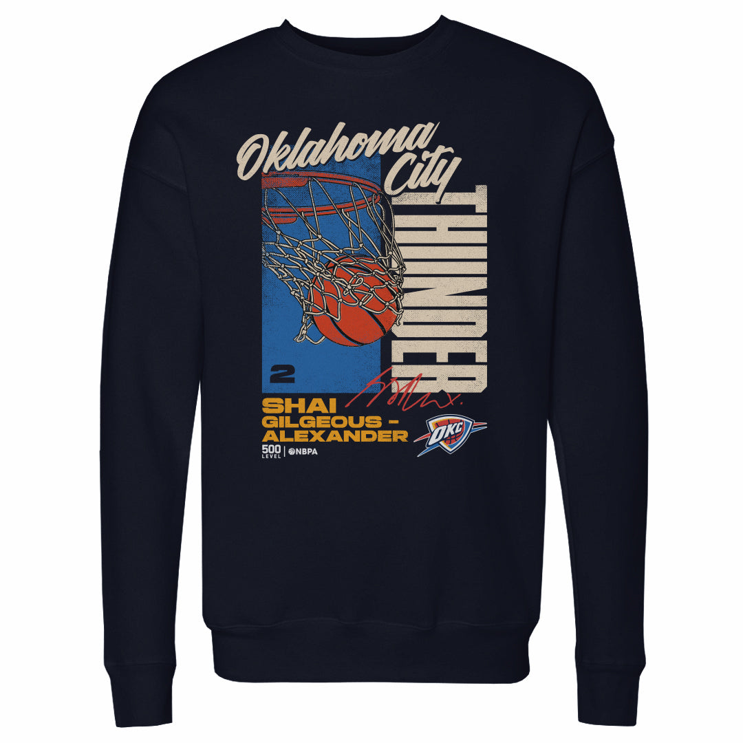 Shai Gilgeous-Alexander Men's Crewneck Sweatshirt | 500 LEVEL