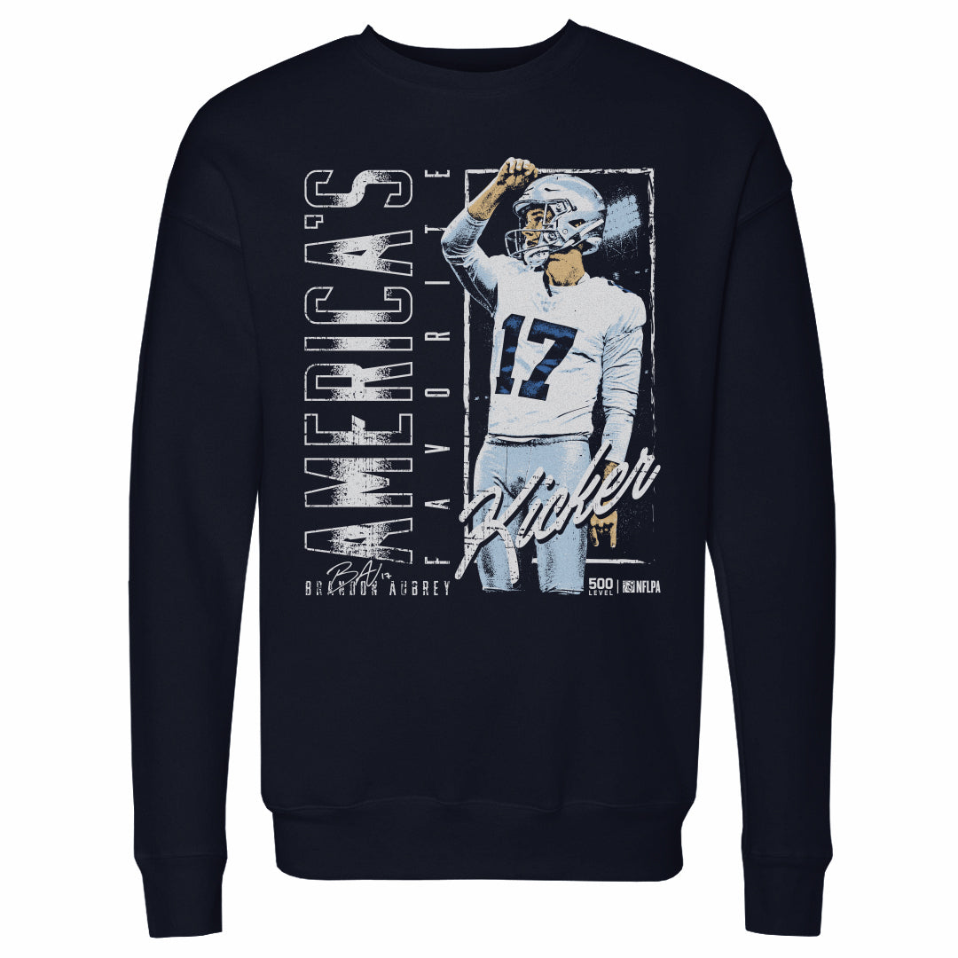 Brandon Aubrey Men's Crewneck Sweatshirt | 500 LEVEL