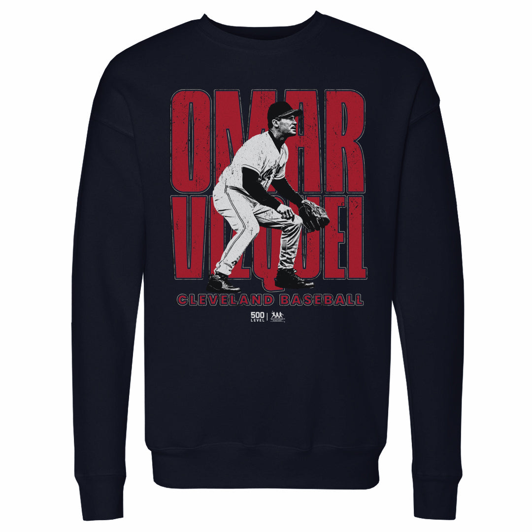 Omar Vizquel Men's Crewneck Sweatshirt | 500 LEVEL
