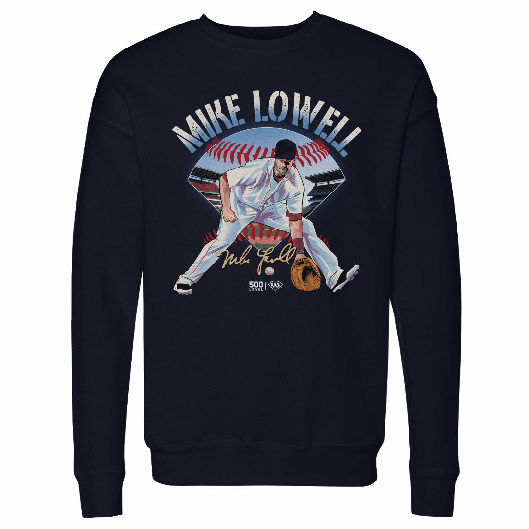 Mike Lowell Men's Crewneck Sweatshirt | 500 LEVEL