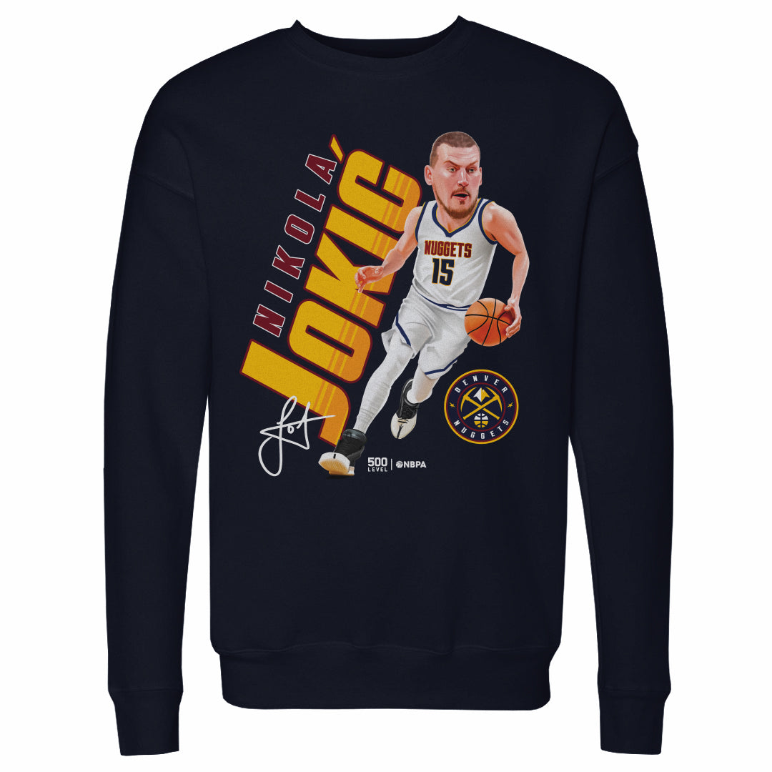 Nikola Jokic Men's Crewneck Sweatshirt | 500 LEVEL