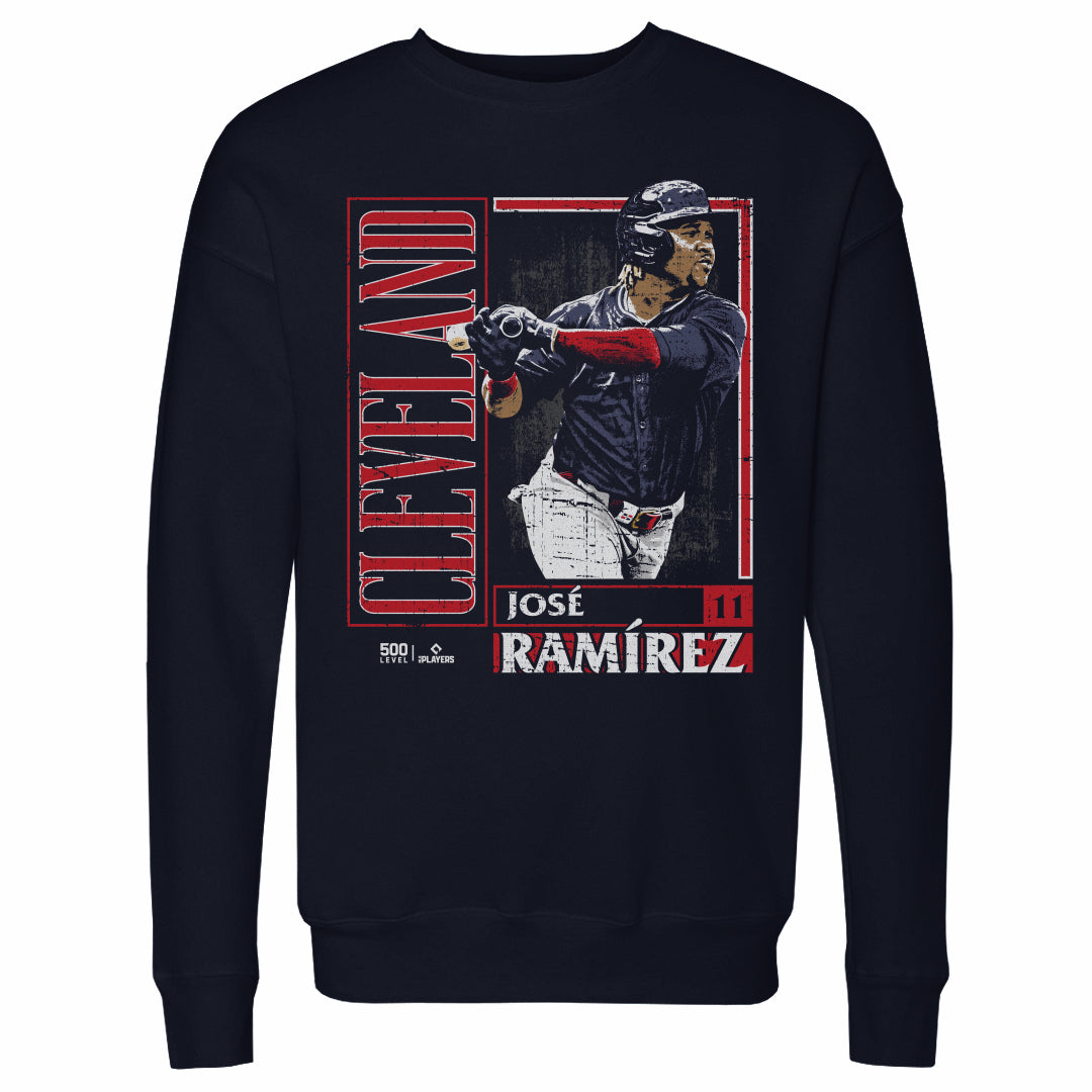 Jose Ramirez Men's Crewneck Sweatshirt | 500 LEVEL