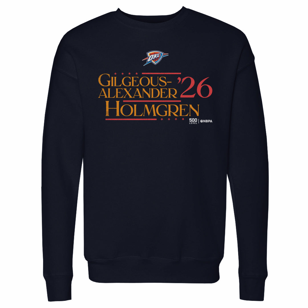Shai Gilgeous-Alexander Men's Crewneck Sweatshirt | 500 LEVEL