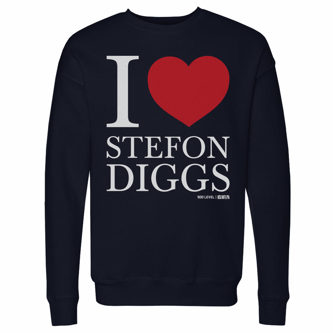 Stefon Diggs Men's Crewneck Sweatshirt | 500 LEVEL