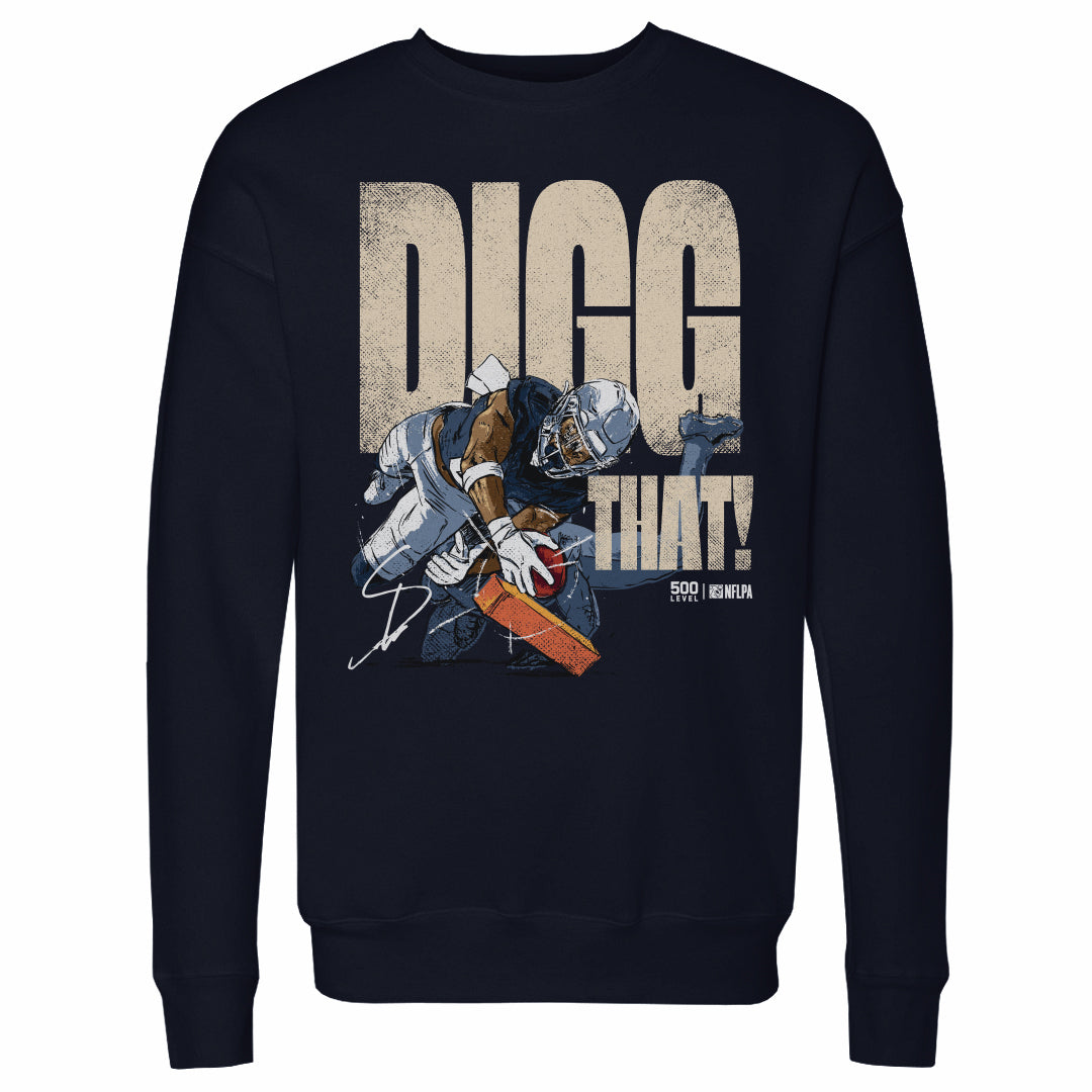 Stefon Diggs Men's Crewneck Sweatshirt | 500 LEVEL