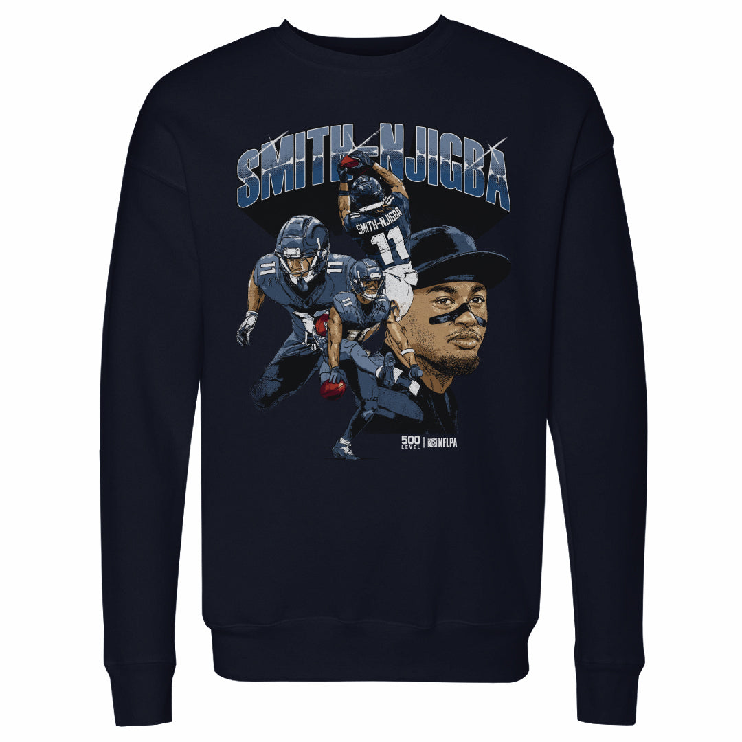 Jaxon Smith-Njigba Men's Crewneck Sweatshirt | 500 LEVEL