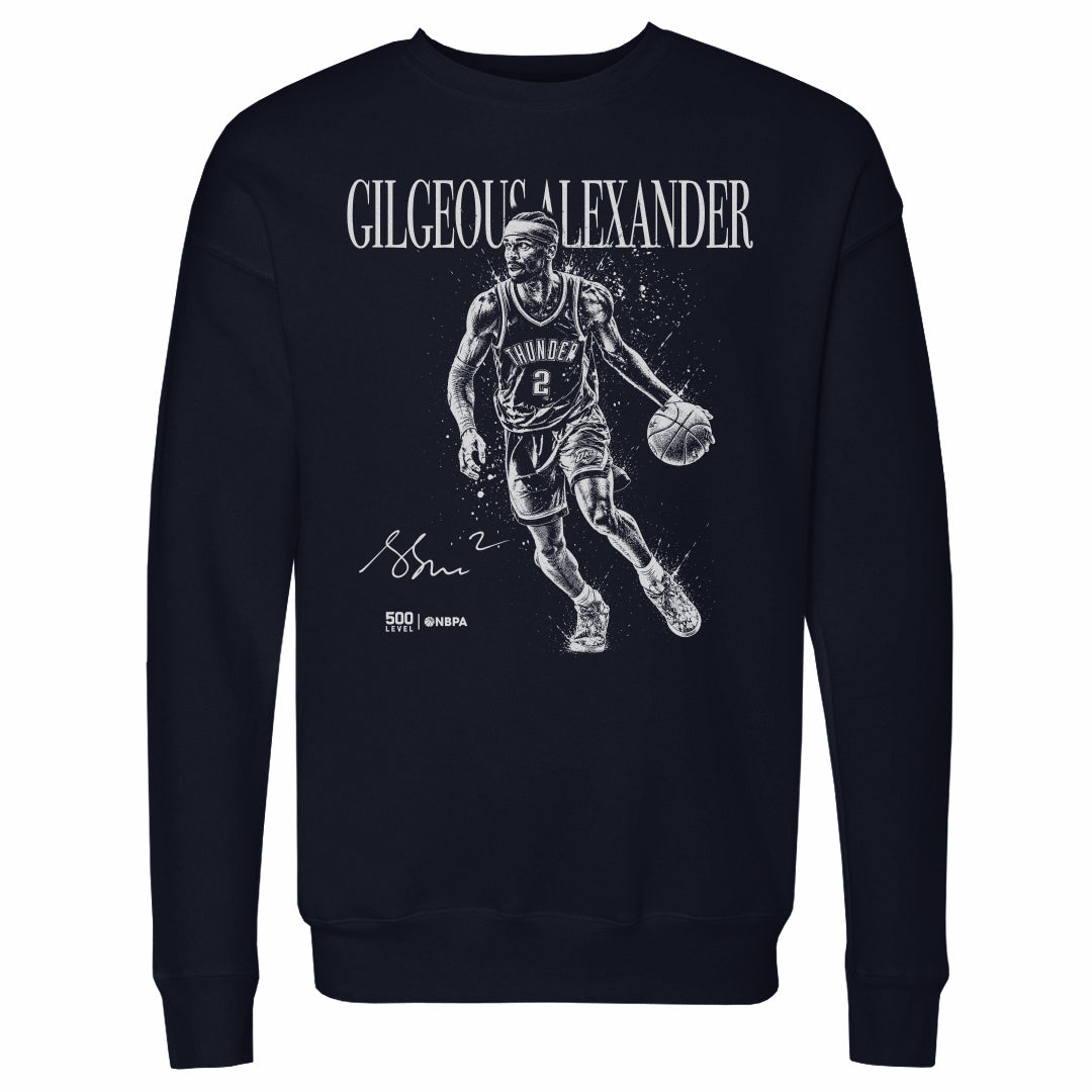 Shai Gilgeous-Alexander Men's Crewneck Sweatshirt | 500 LEVEL