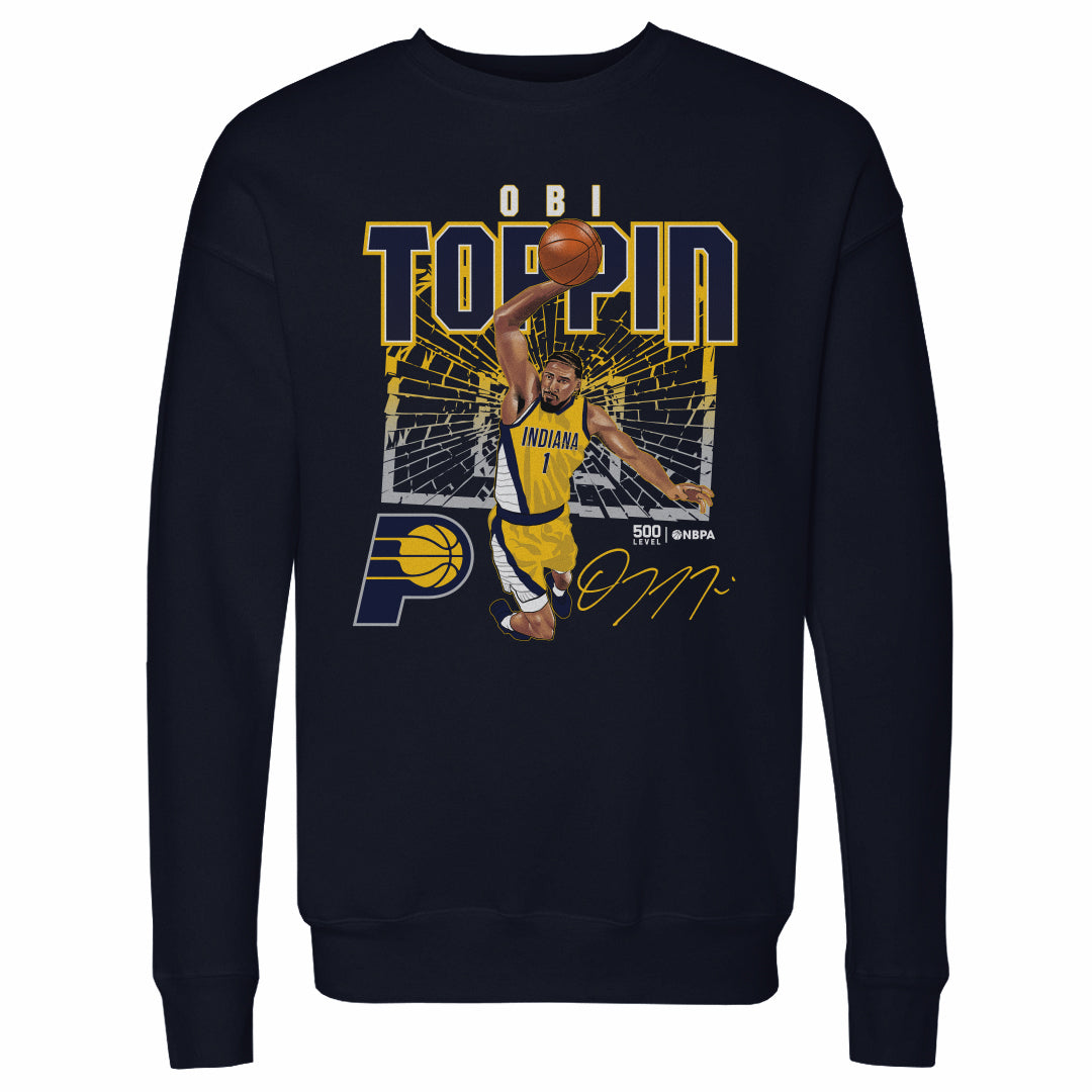 Obi Toppin Men's Crewneck Sweatshirt | 500 LEVEL