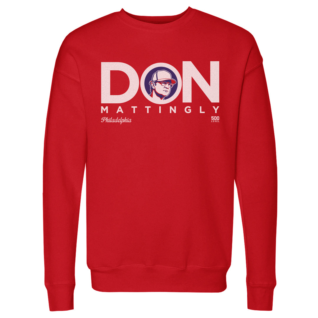 Don Mattingly Men's Crewneck Sweatshirt | 500 LEVEL