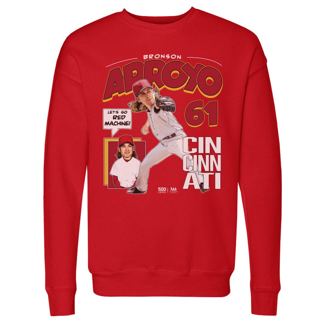 Bronson Arroyo Men's Crewneck Sweatshirt | 500 LEVEL