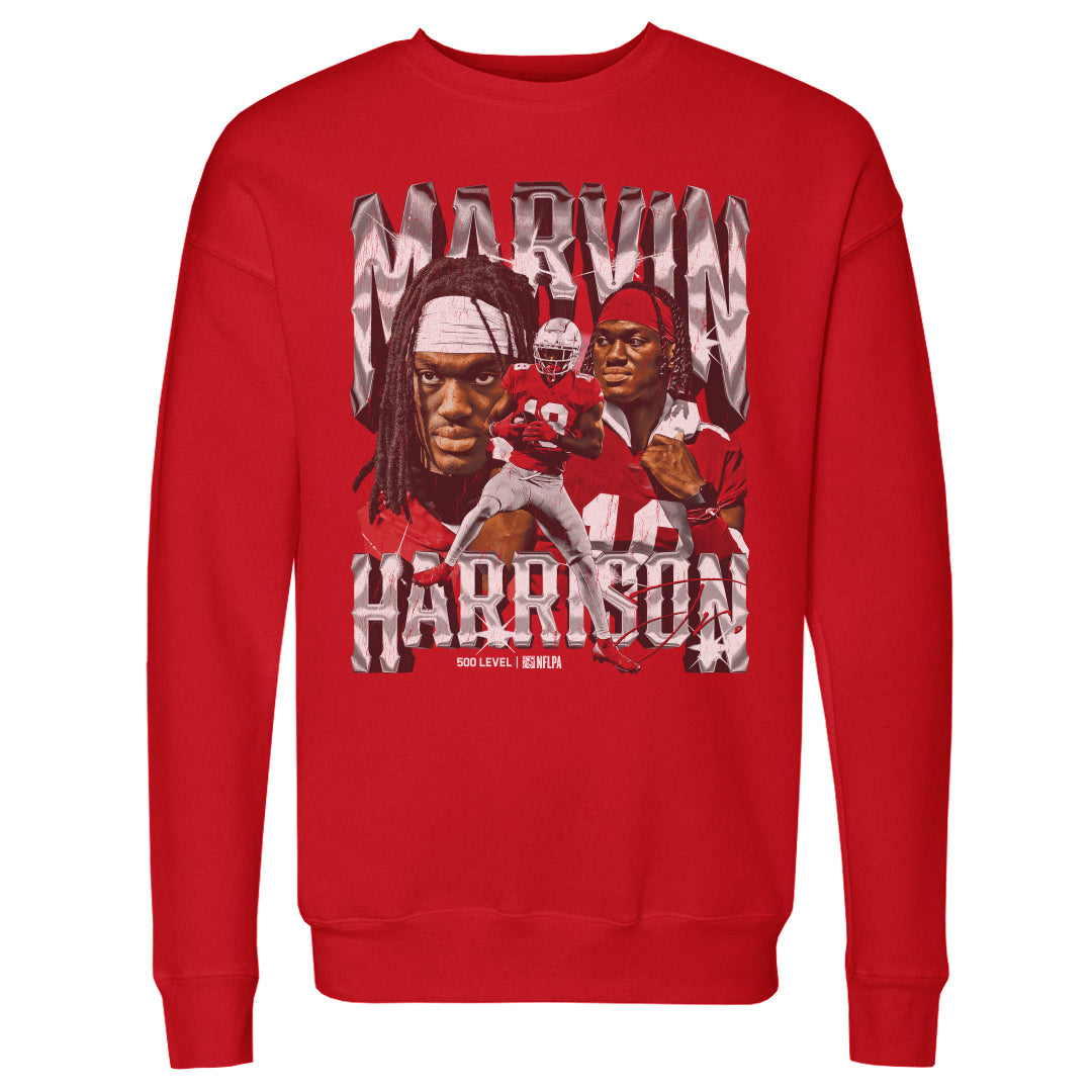 Marvin Harrison Jr. Men's Crewneck Sweatshirt | 500 LEVEL