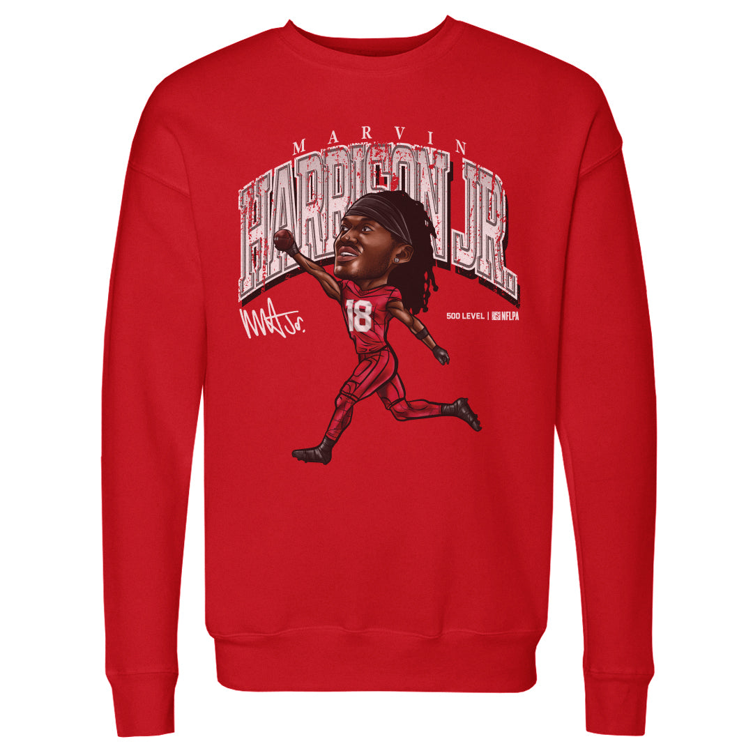 Marvin Harrison Jr. Men's Crewneck Sweatshirt | 500 LEVEL