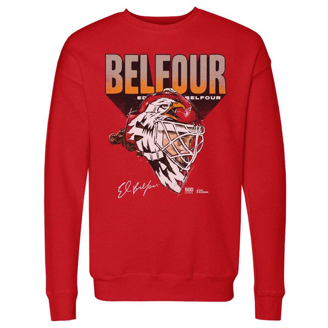Ed Belfour Men's Crewneck Sweatshirt | 500 LEVEL