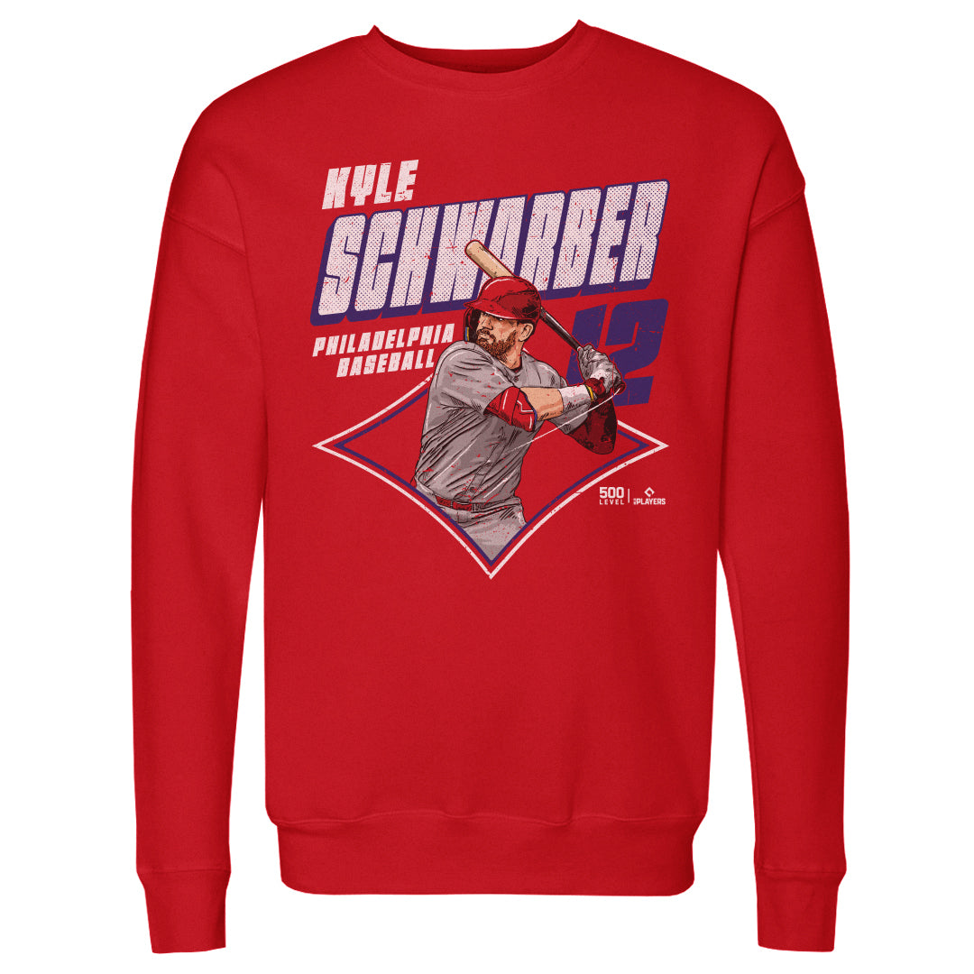 Kyle Schwarber Men's Crewneck Sweatshirt | 500 LEVEL