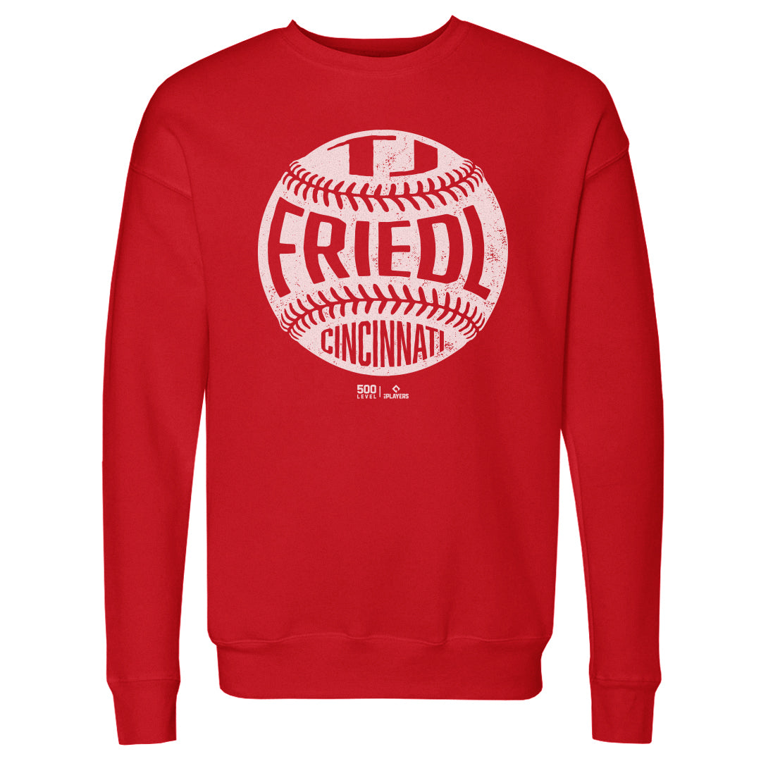 TJ Friedl Men's Crewneck Sweatshirt | 500 LEVEL