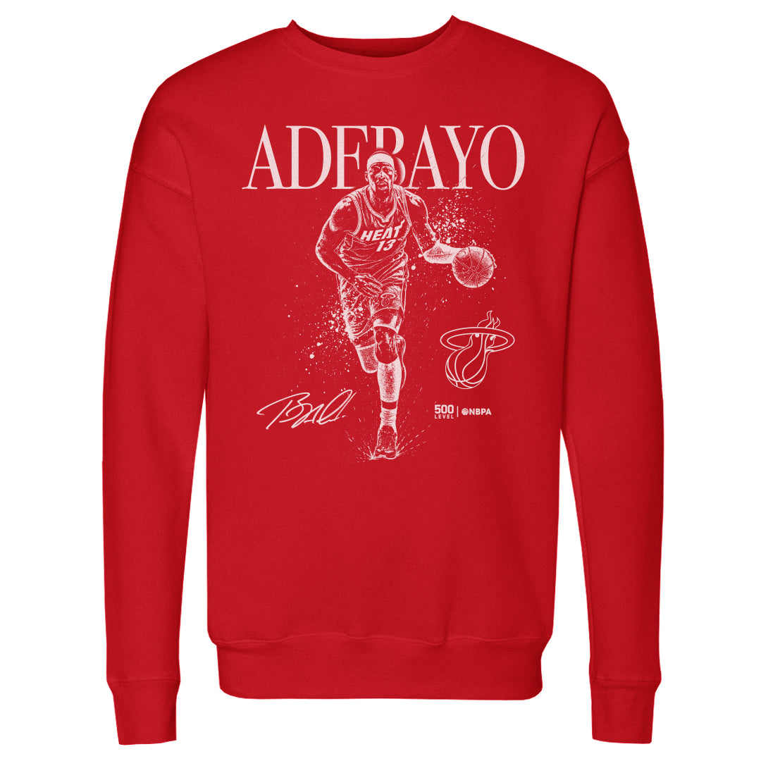 Bam Adebayo Men's Crewneck Sweatshirt | 500 LEVEL