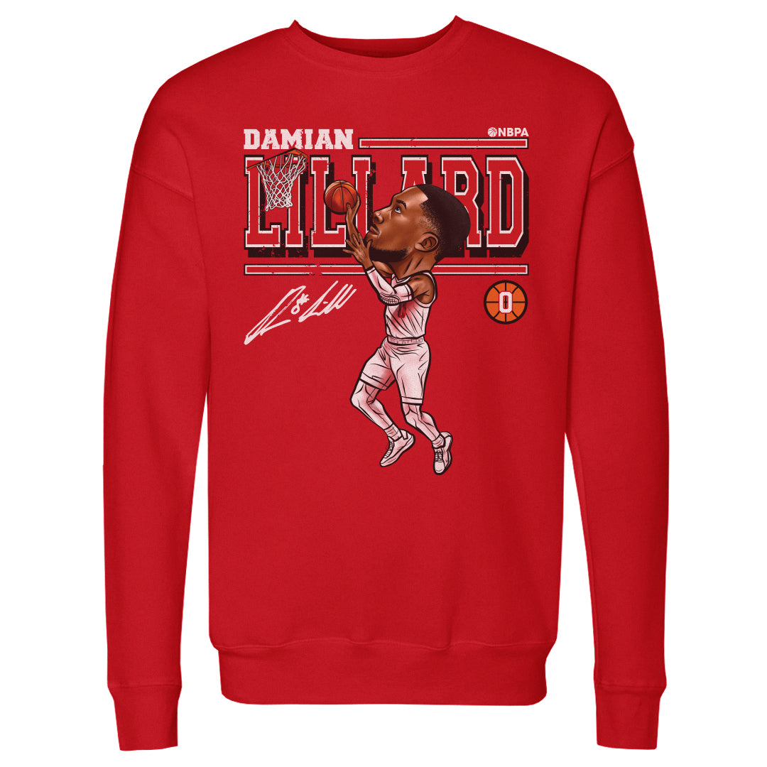 Damian Lillard Men's Crewneck Sweatshirt | 500 LEVEL