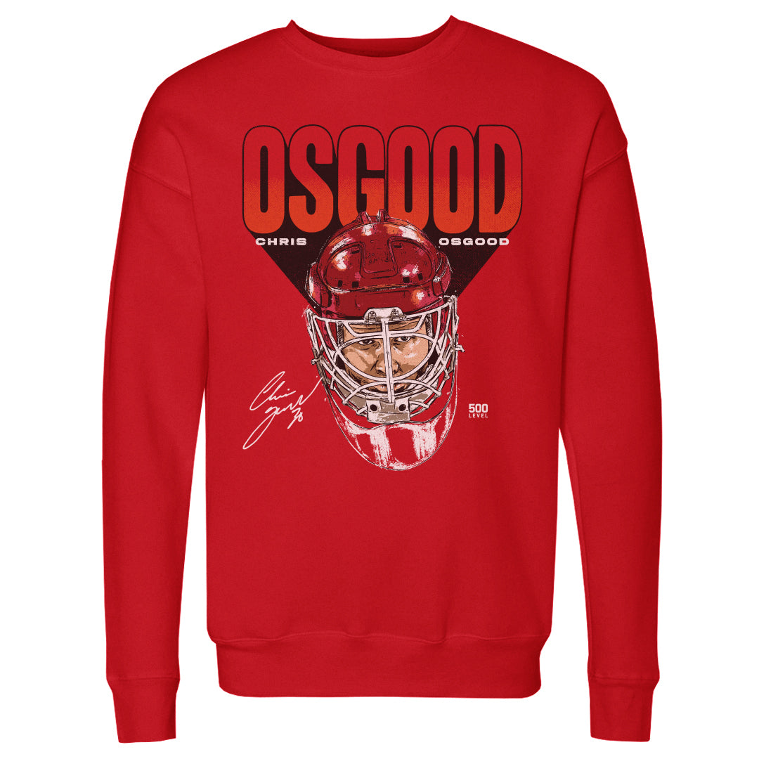 Chris Osgood Men's Crewneck Sweatshirt | 500 LEVEL